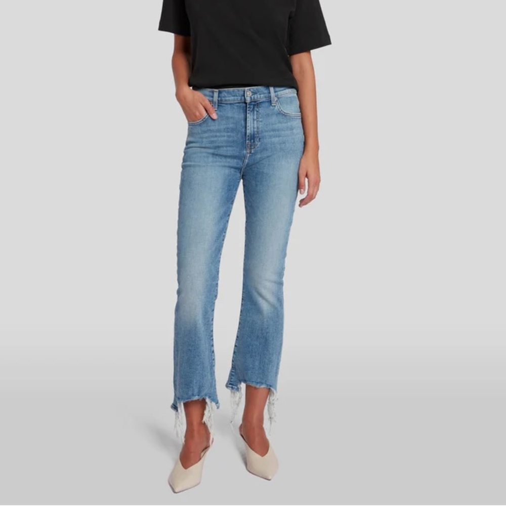 7 for all mankind HIGH WAIST SLIM KICK jeans